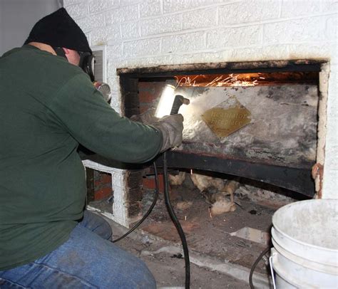 furnace electrical box|fireplace firebox mortar repair.